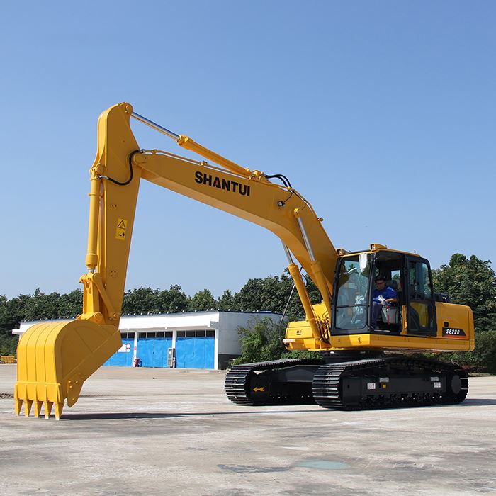 Excavatrice amphibie