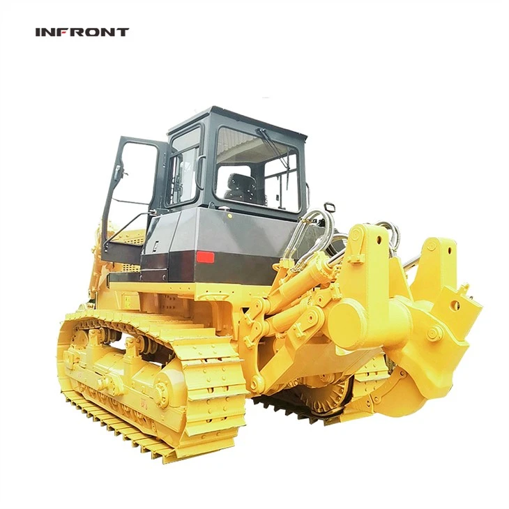 Bulldozer hydraulique sur chenilles