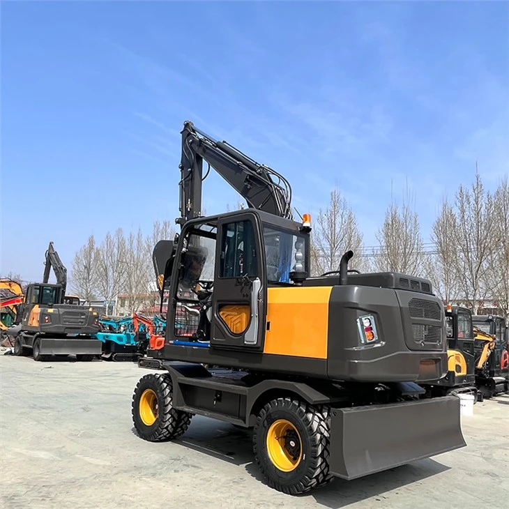 Excavatrice Amphibie