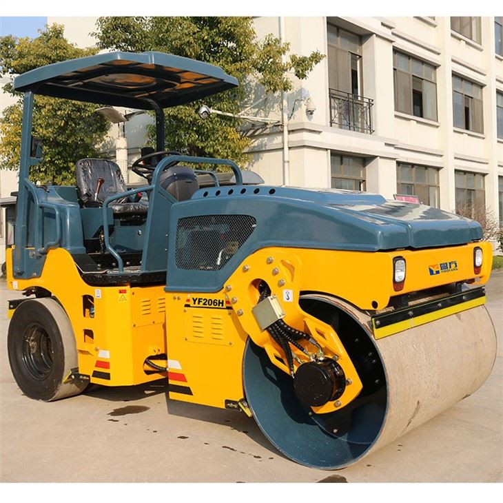 Double Tambour Articulé Vibratoire 8 Tonnes