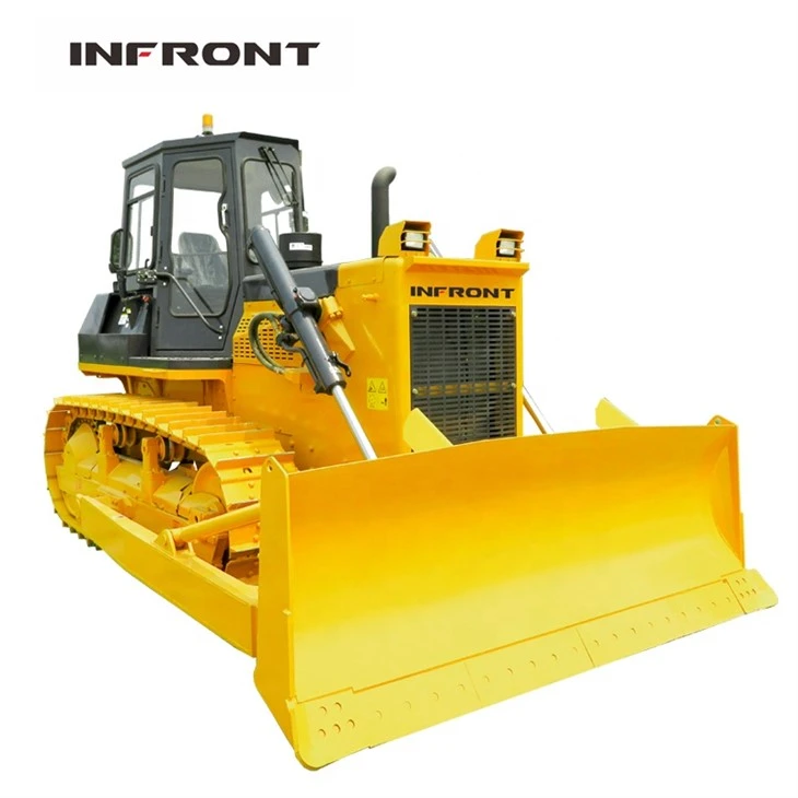 Grand bulldozer extérieur