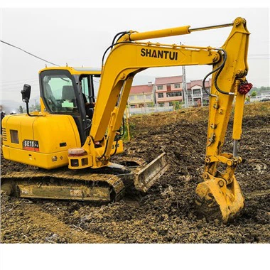 Excavatrice de chantier