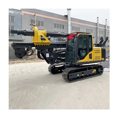 Plate-forme de forage d'excavatrice