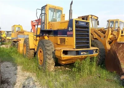 Chargeuses sur pneus Komatsur WA450 d'occasion