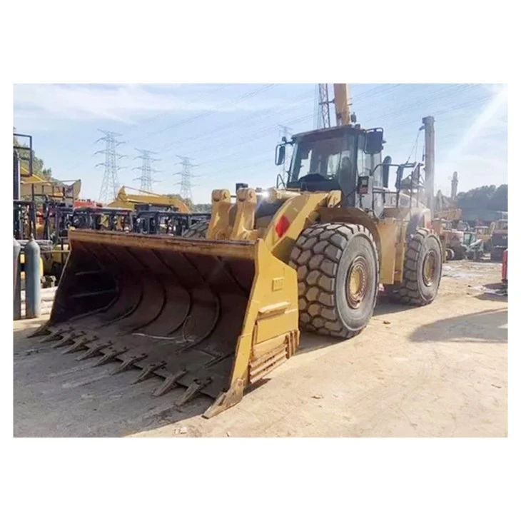 Chargeuses sur pneus Cat 980H d'occasion