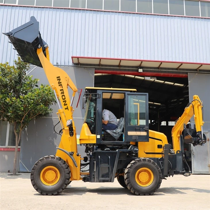 Excavator And Backhoe